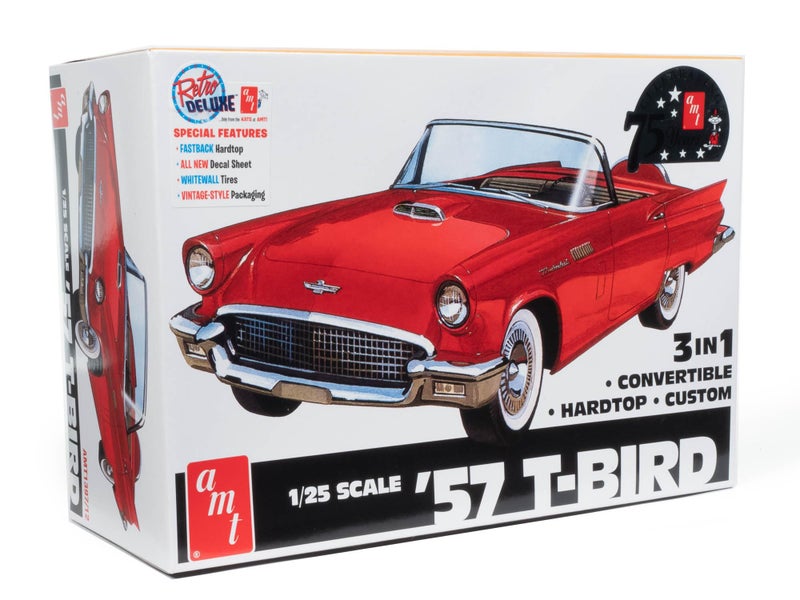AMT 1957 Ford Thunderbird 1:25 Scale Model Kit - Image 1